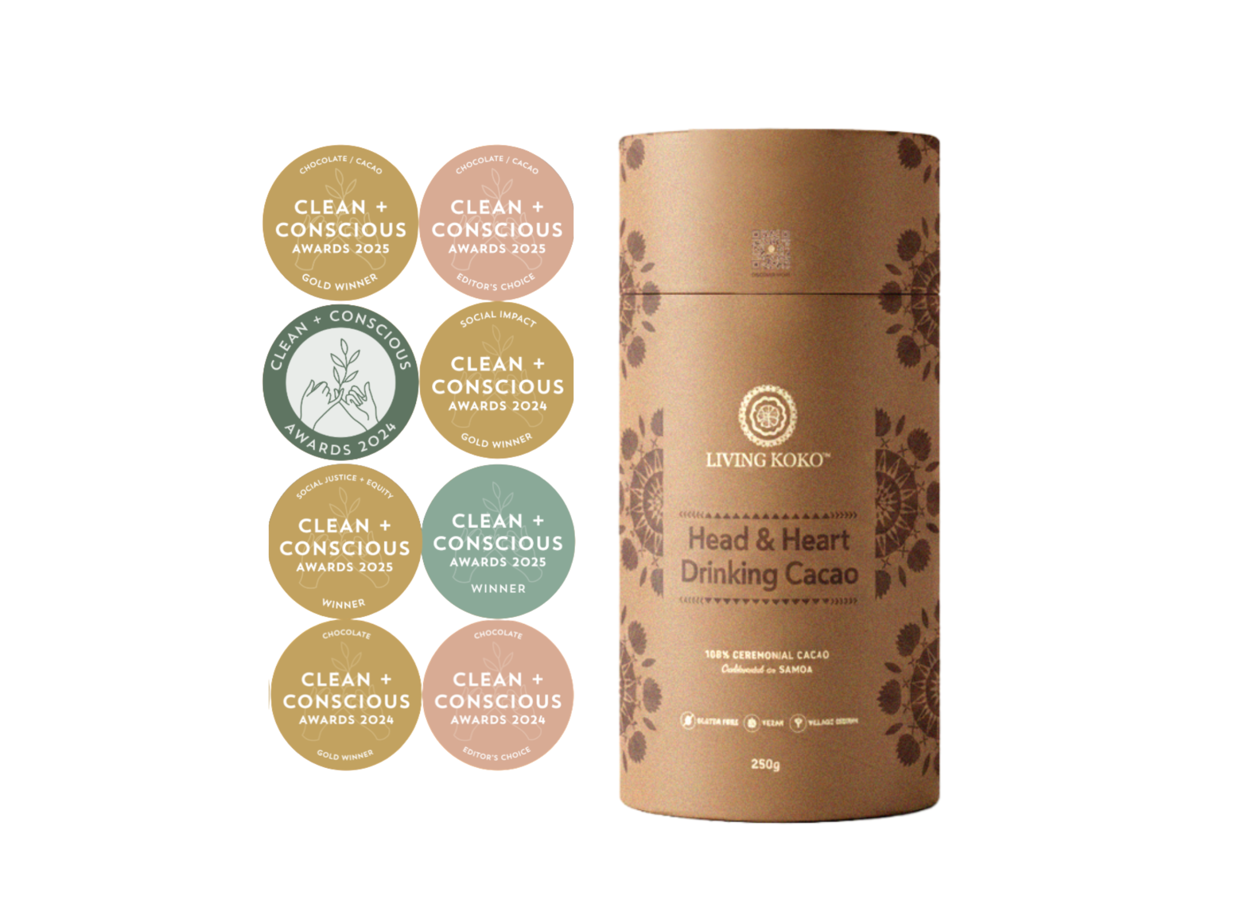 Head and Heart - 100% Drinking Cacao 250g (Subscription)