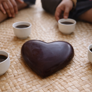 Samoan Chocolate heart