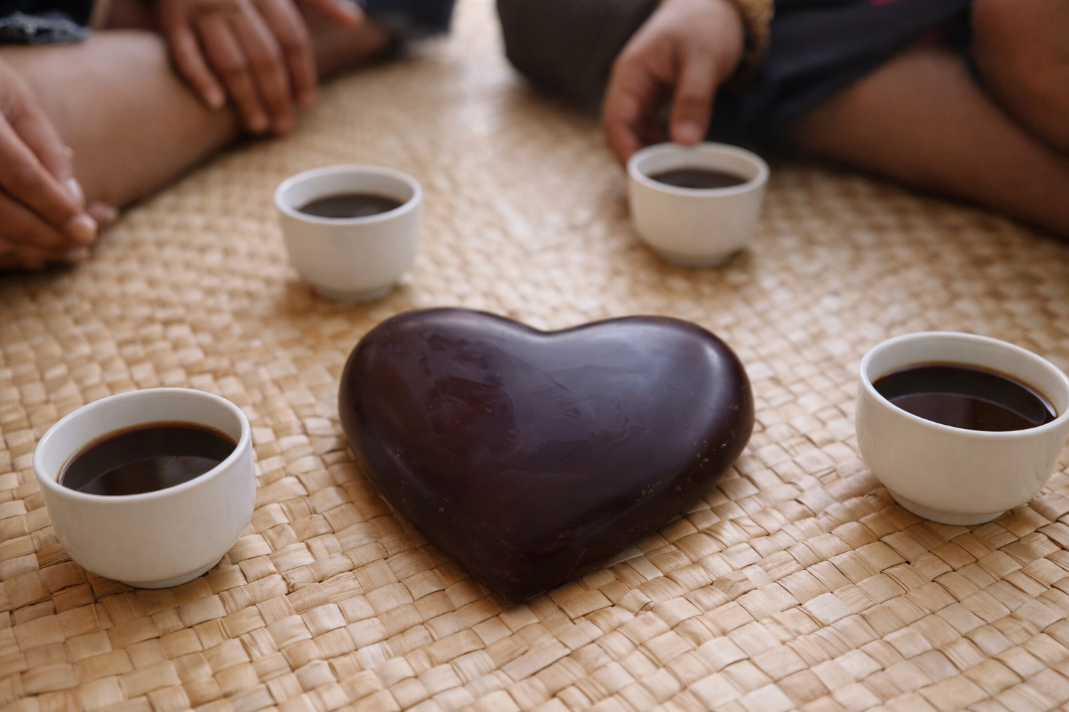 Samoan Chocolate heart